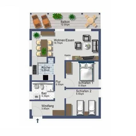 Apartamento Fewo-14-3-s-ferienwohnung-in-graal-mueritz Graal-Mueritz